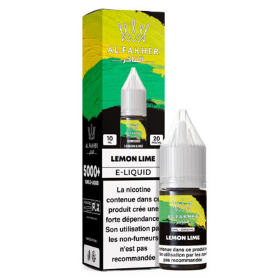 Al Fakher Lemon Lime Salt 10ml (5 pièces)
