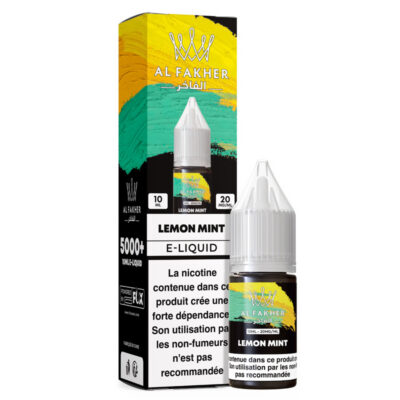 Al Fakher Lemon Mint Salt 10ml (5 pièces)