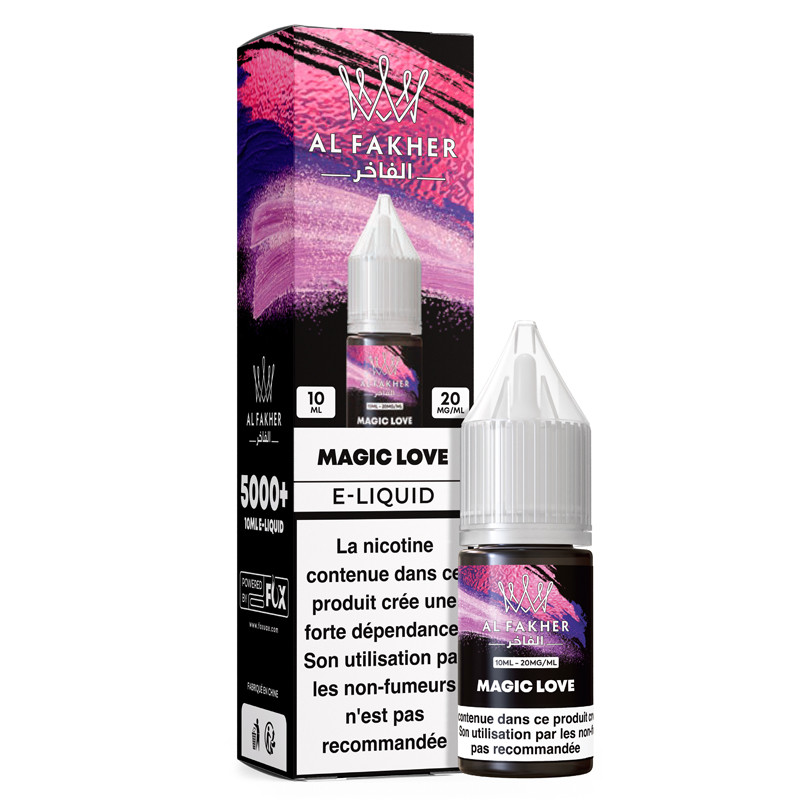 al fakher magic love salt 10ml (5 pièces) Al Fakher Magic Love Salt 10ml (5 pièces)