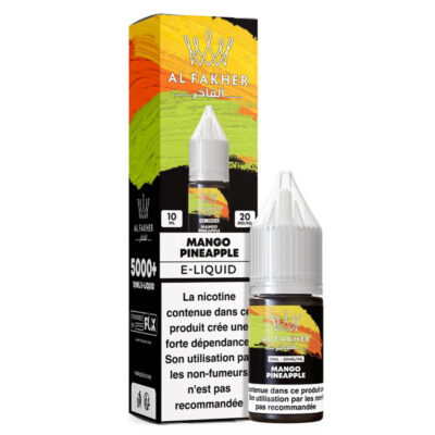 Al Fakher Mango Pineapple Salt 10ml (5 pièces)