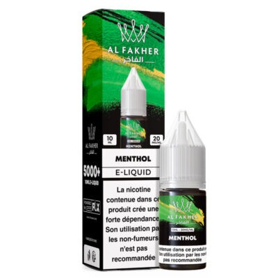 Al Fakher Menthol Salt 10ml (5 pièces)