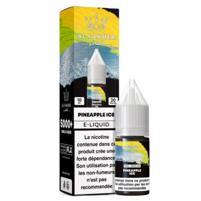 Al Fakher Pineapple Ice Salt 10ml (5 pièces)
