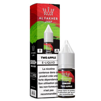 Al Fakher Two Apple Salt 10ml (5 pièces)