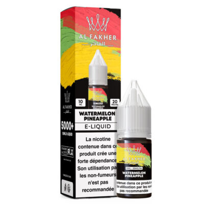 Al Fakher Watermelon Pineapple Salt 10ml (5 pièces)