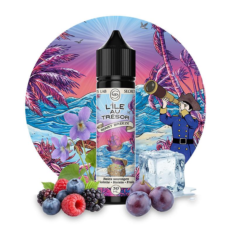 l'Île au trésor berry breeze 50ml E-liquide L'Île au Trésor Berry Breeze 50ml – Secret's Lab