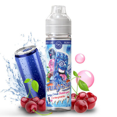 Fruity Sun Energy Drink Bubblegum Cerise Fraîche 50ml
