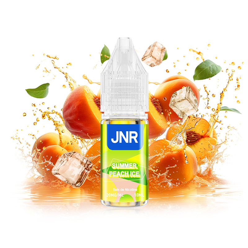 jnr summer peach ice 10ml (10 pièces) JNR Summer Peach Ice 10ml (10 pièces)
